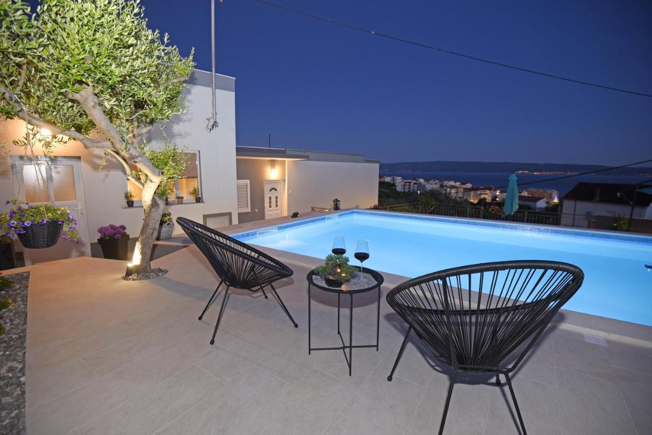 Apartments Lidija - Sea View Apartment With Exclusive Right Of Using Hot Tub Or Split Level Apartment With Exclusive Right Of Using Pool Podstrana Exteriér fotografie