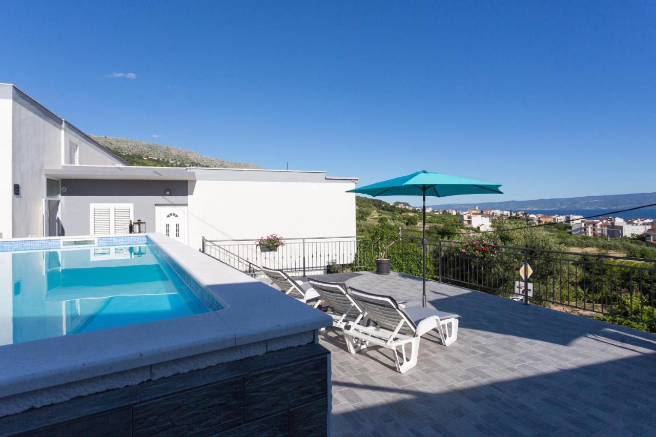 Apartments Lidija - Sea View Apartment With Exclusive Right Of Using Hot Tub Or Split Level Apartment With Exclusive Right Of Using Pool Podstrana Exteriér fotografie