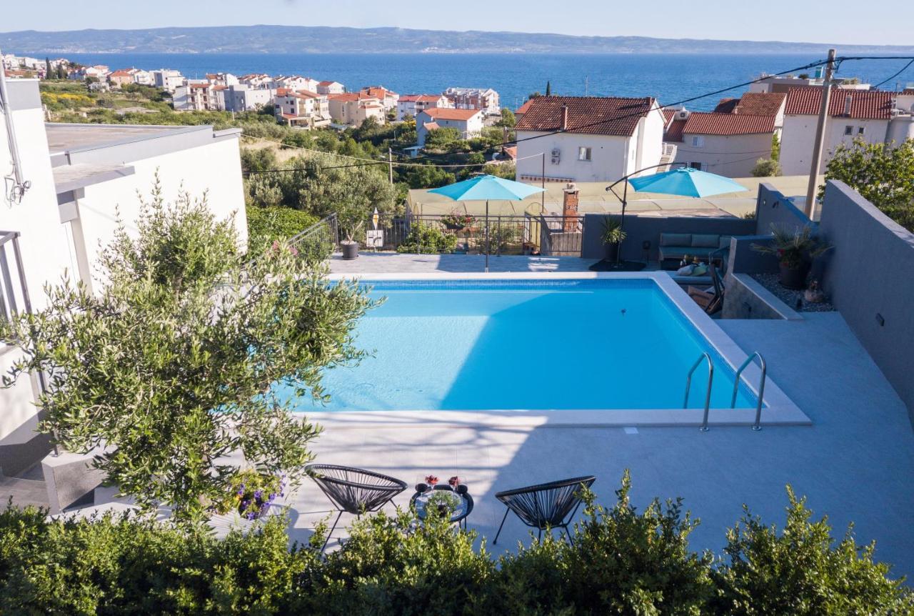 Apartments Lidija - Sea View Apartment With Exclusive Right Of Using Hot Tub Or Split Level Apartment With Exclusive Right Of Using Pool Podstrana Exteriér fotografie