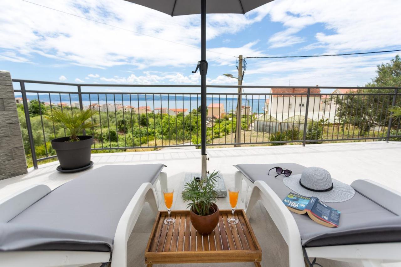 Apartments Lidija - Sea View Apartment With Exclusive Right Of Using Hot Tub Or Split Level Apartment With Exclusive Right Of Using Pool Podstrana Exteriér fotografie